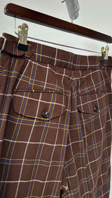 Bode Men's Bode Dunham Plaid Pants