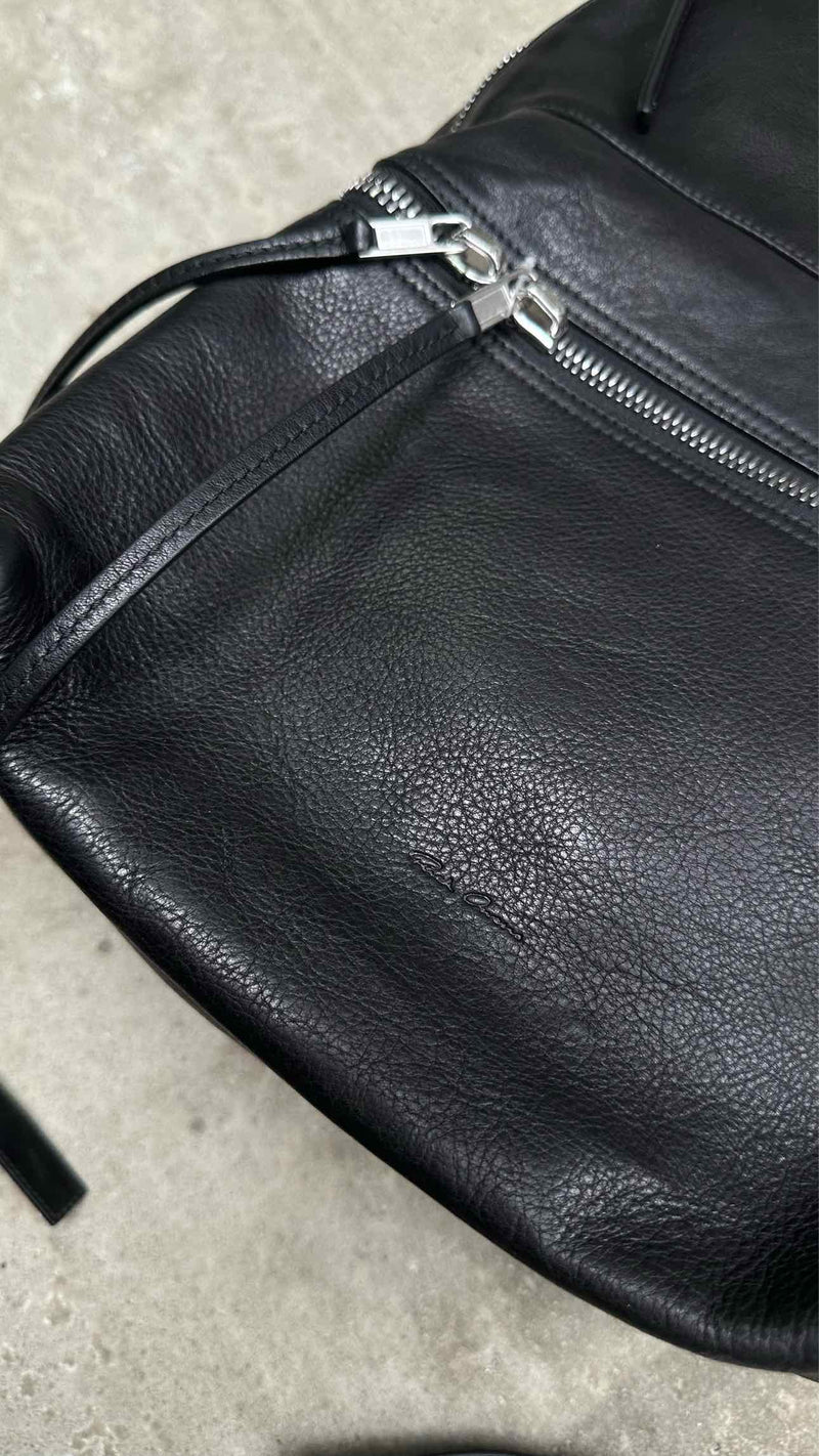 Rick Owens Leather Backpack