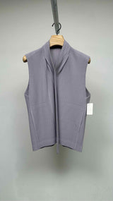 Homme Plisse Pleated Tie Vest