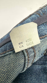 RRL Boro Patch-work Denim Shorts