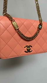 Chanel Quilted Lambskin Crossbody Bag