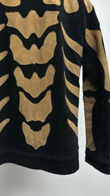 Blackmeans Skeleton Suede Jacket