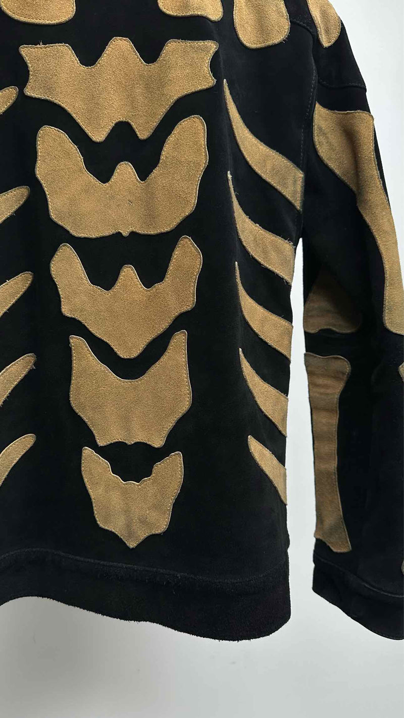 Blackmeans Skeleton Suede Jacket