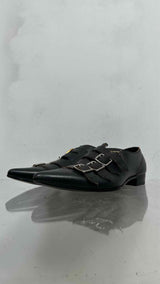 Gucci Quebec Buckle Monk Strap Shoes