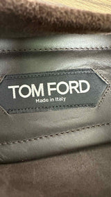 Tom Ford Sean Rennu-slot Suede Loafers