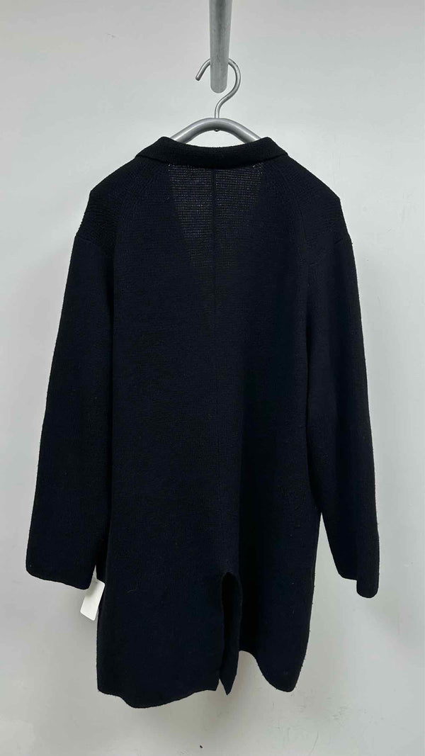 Yohji Yamamoto Pour Homme Double-breasted Knit Coat