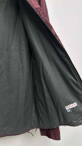 By Walid Sashiko Crochet Textured Padded Jacket