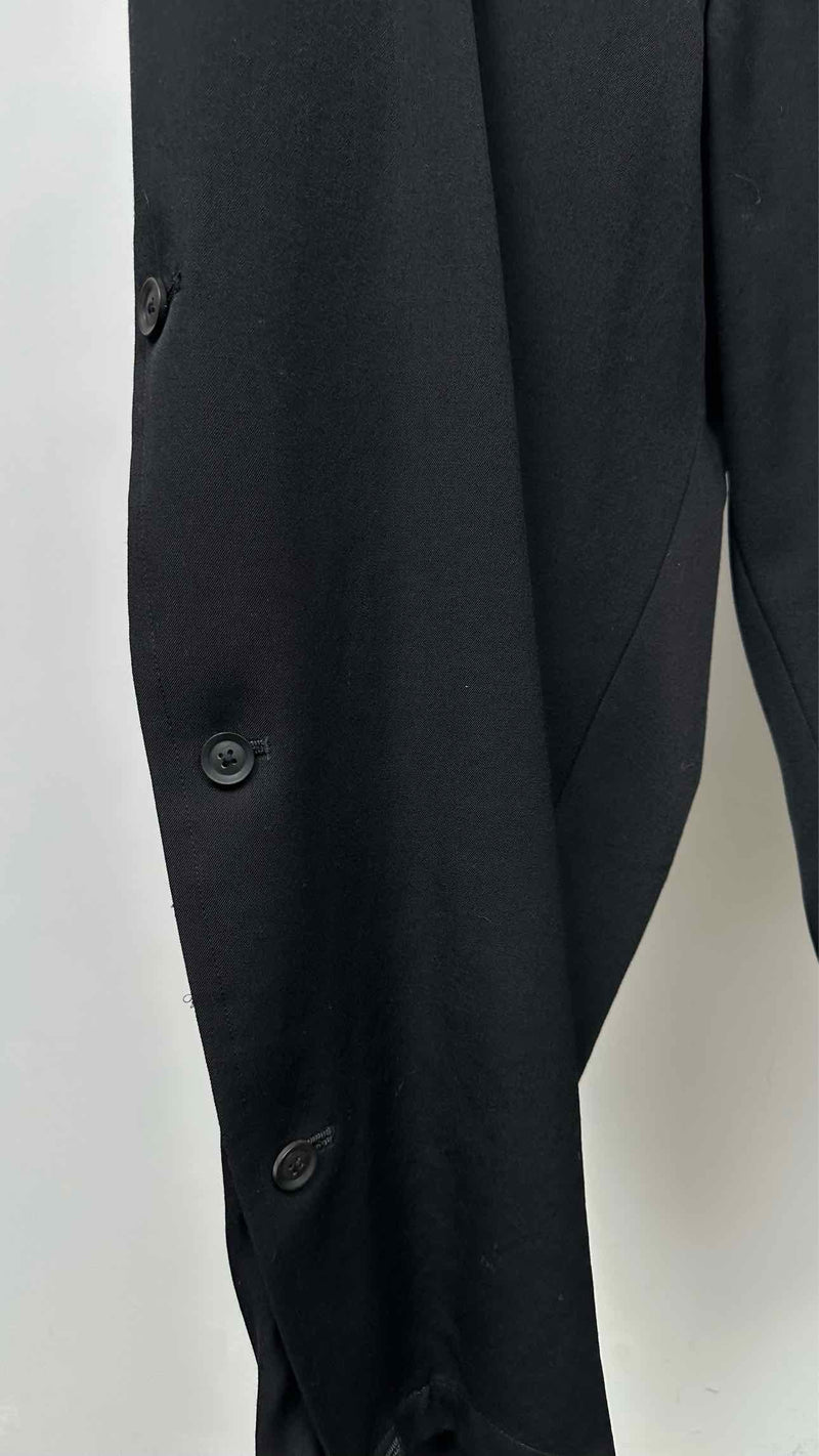 Yohji Yamamoto Pour Homme Side-botton Cropped Easy Pants