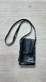 Dirk Bikkembergs Leather Shoulder Bag