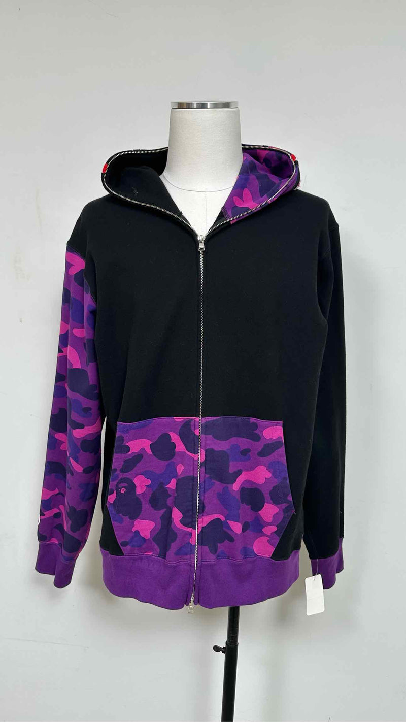 Bape Zip-up Camo Hoodie