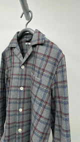 Bode Centennial Plaid Wool Shirt