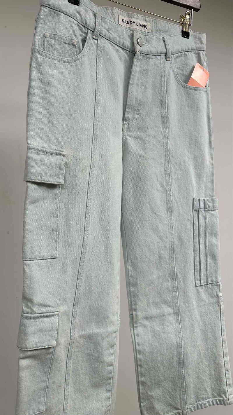 Sandy Liang Wide Cargo Jeans