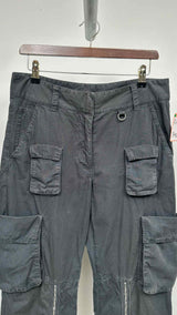 Acne Studios Patessa Zip-Up Leg Detail Cargo Pants