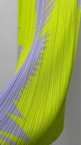 Pleats Please Botanical Pleated Skirt