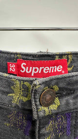 Supreme Gradient Jacquard Denim Shorts