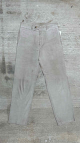 Hermès Wide Suede Pants