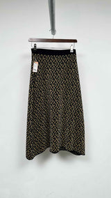 Gucci GG-monogram Jacquared Knitted Skirt