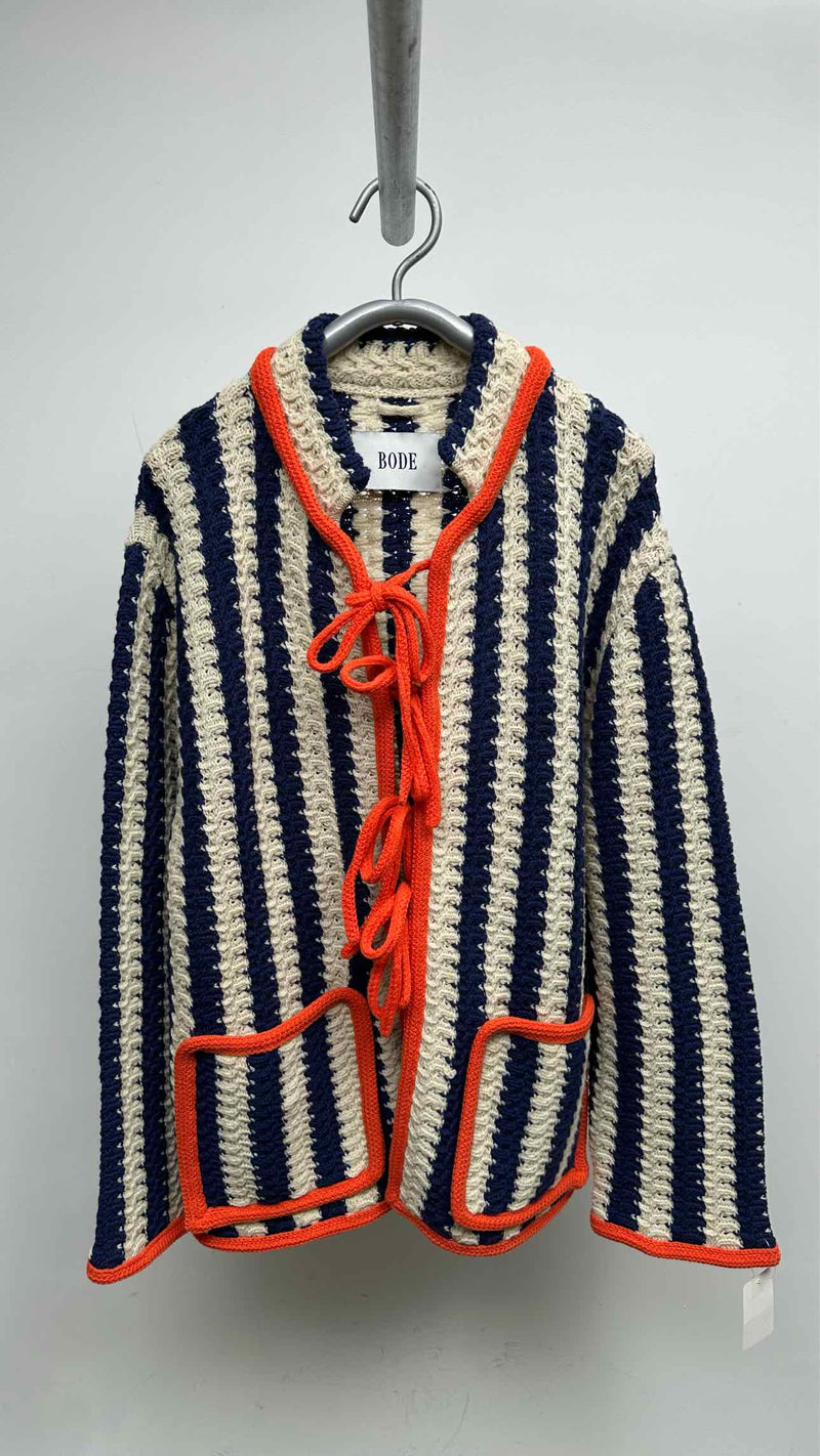 Bode Bold Stripe Cardigan