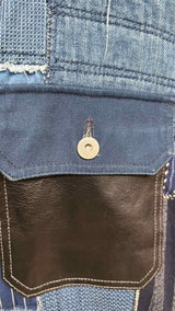 Junya Watanabe MAN Boro Patchwork Denim Jacket