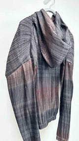 Off-White Oversized Pleated Hoodie