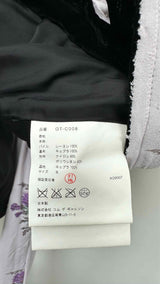 Comme Des Garcons Constructed Paneled Floral Coat
