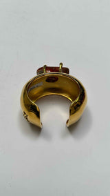 Saint Laurent Stone Cuff Bracelet