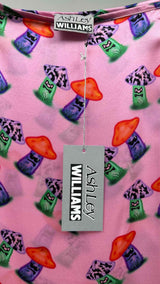 Ashley Williams Mushroom Printed Skirt