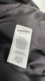 Supreme Patchwork Windstopper Hooded Faux-Fur Jacket