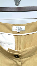 Studio Nicholson Linen Barrel Pants