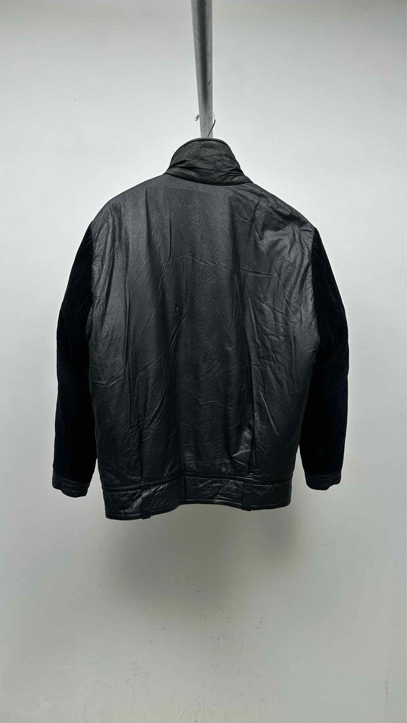 Kansai Yamamoto Faux-leather Jacquard Hybrid Reversible