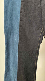 Kapital Kountry Corduroy Denim 2-tone Gypsy Flare Pants