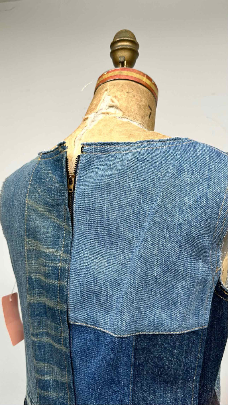 Junya Watanabe Denim N/S Patched Denim Dress