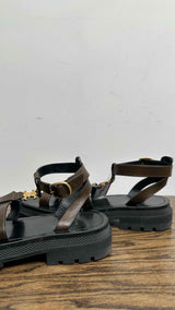 CELINE Clea Triomphe Sandals