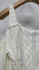 LOEWE Paula's Ibiza L/S Stripe Balloon Maxi Dress
