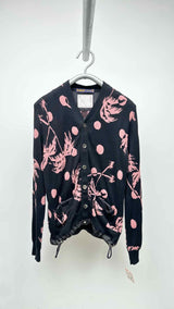 Sacai X Sun Surf  Jacquard Hybrid Cardigan