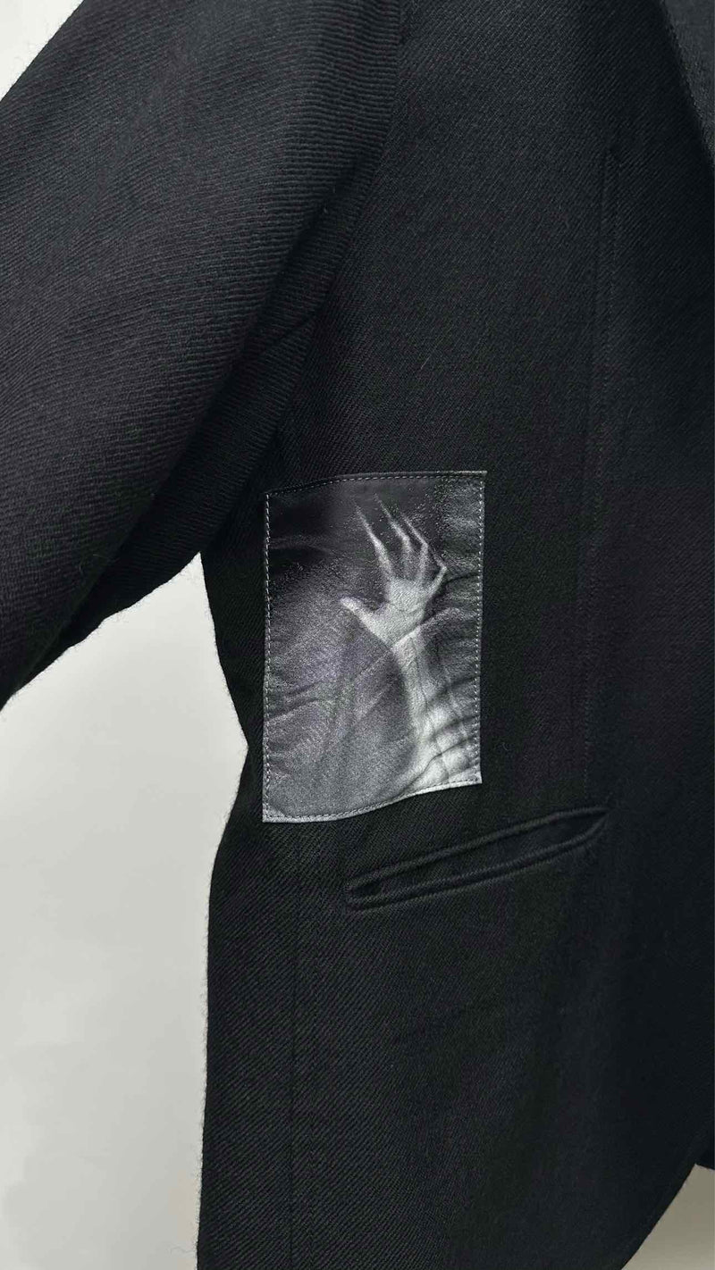 Undercover Patched Wool Blazer Jacket