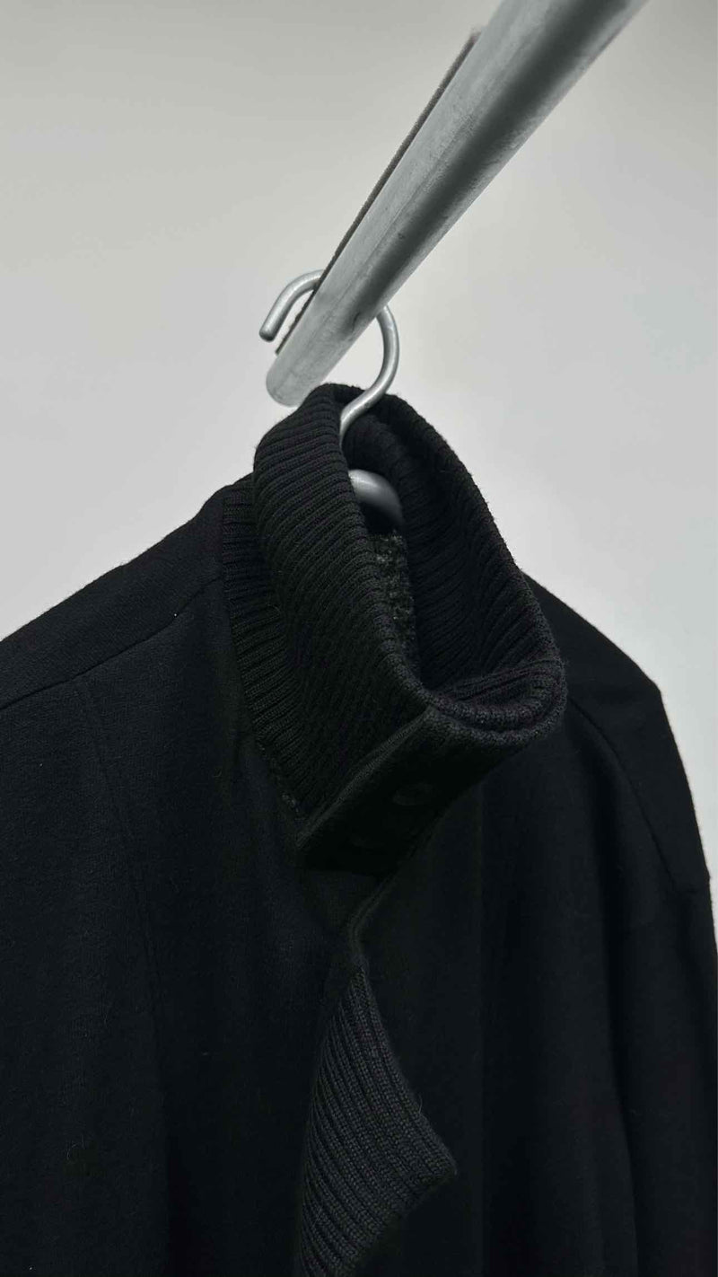 Yohji Yamamoto Pour Homme Knitted Gown Coat