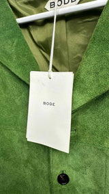 Bode Mariner Suede Leather Jacket