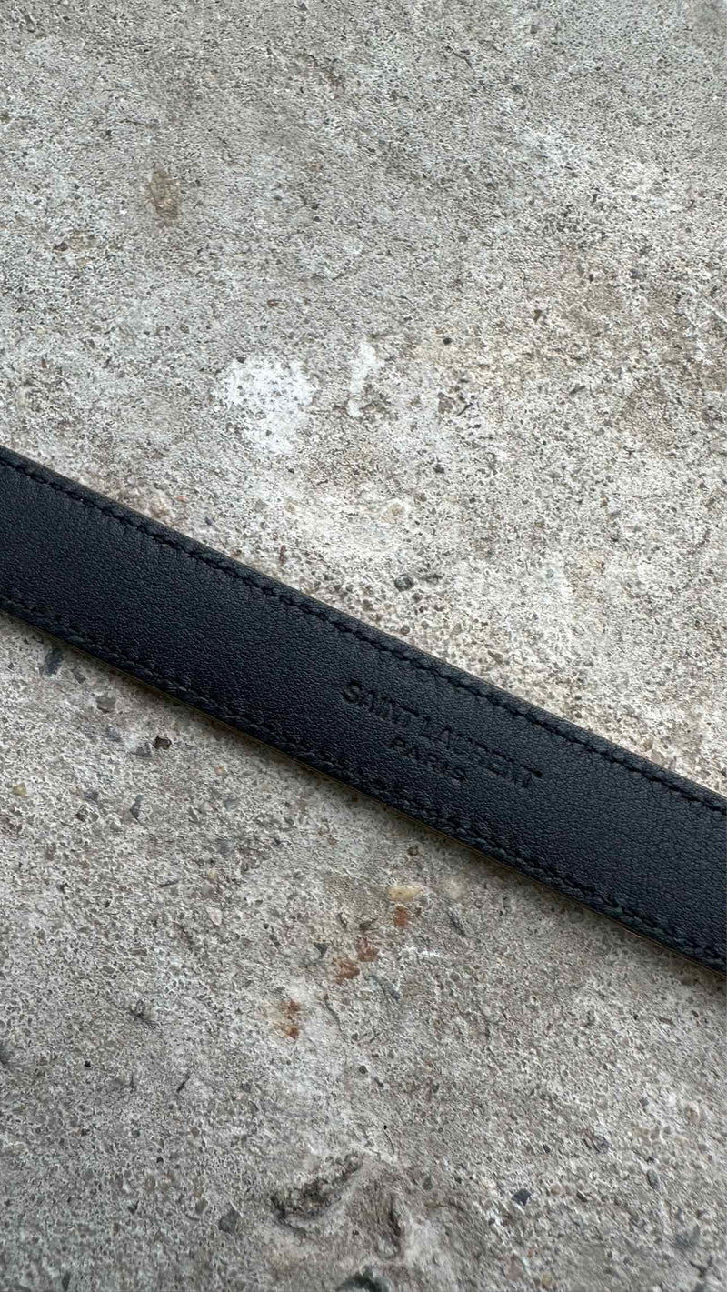 Saint Laurent Suede Belt