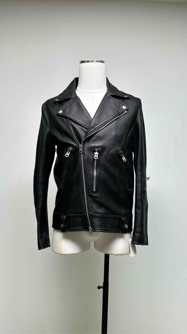 Acne Studios Oversize Riders Leather Jacket