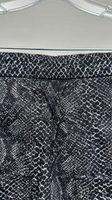 Kozaburo Snake Jacquard Extra Baggy Jeans