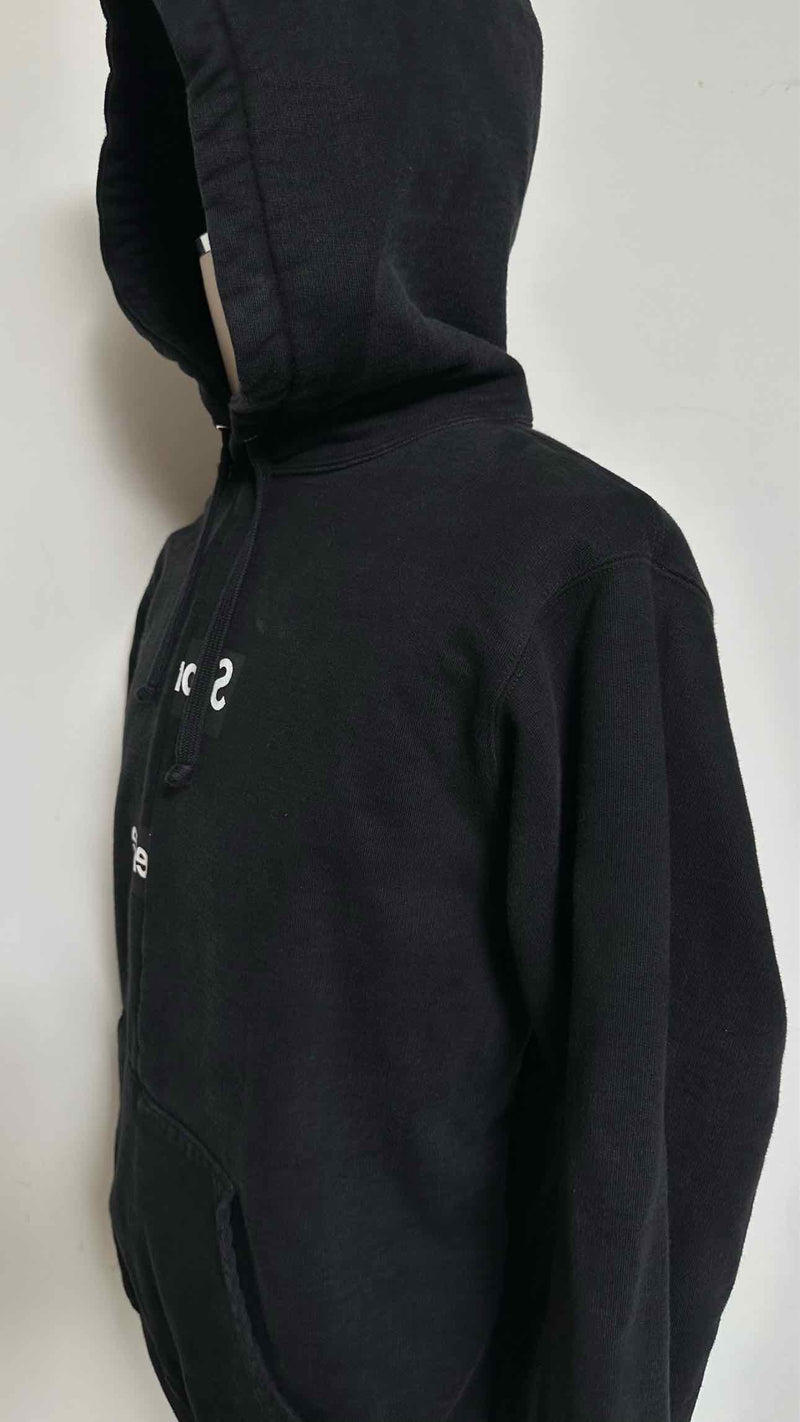 Supreme X Comme Des GarÃ§ons Shirt Split Logo Hoodie