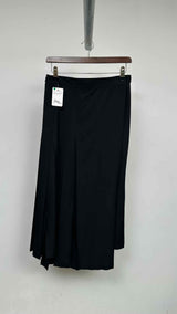 Yohji Yamamoto Collections Asymmetrical-pleated Wrap Long Skirt