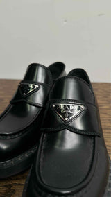 PRADA Chocolate Loafers