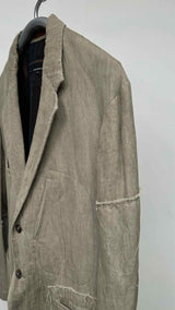 Ziggy Chen Textured Row-edge Blazer Jacket