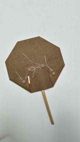 PRADA Diagnoel-Logp Hand Fan