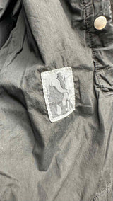 DRKSHDW Padded Gradient Dip-dye Denim Jacket