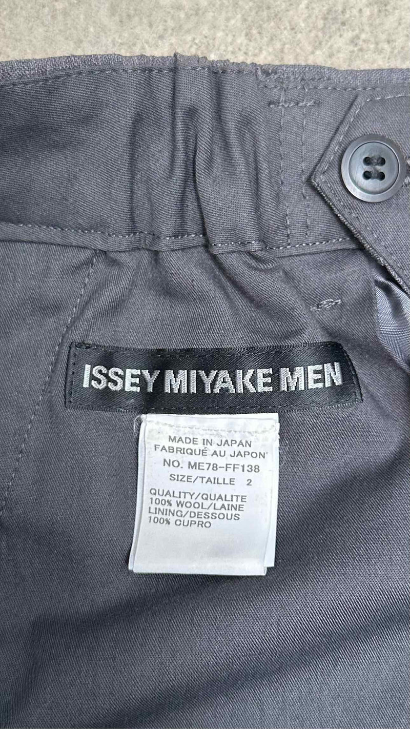 Issey Miyake Men Wrinkled Pants