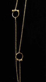 JW Anderson Multi-Pierce Long Necklace