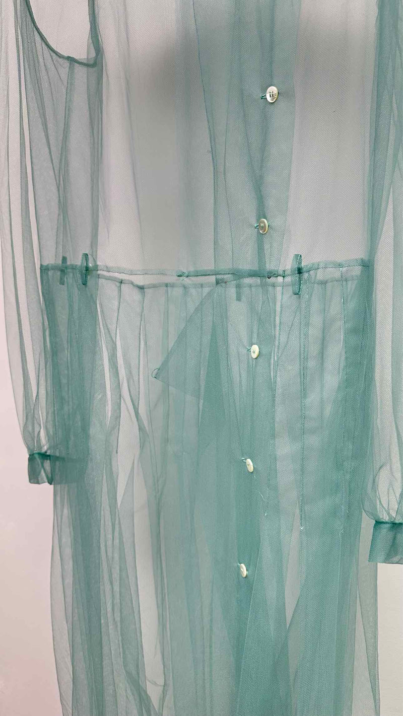 Margiela Mesh Trench Shirt Coat